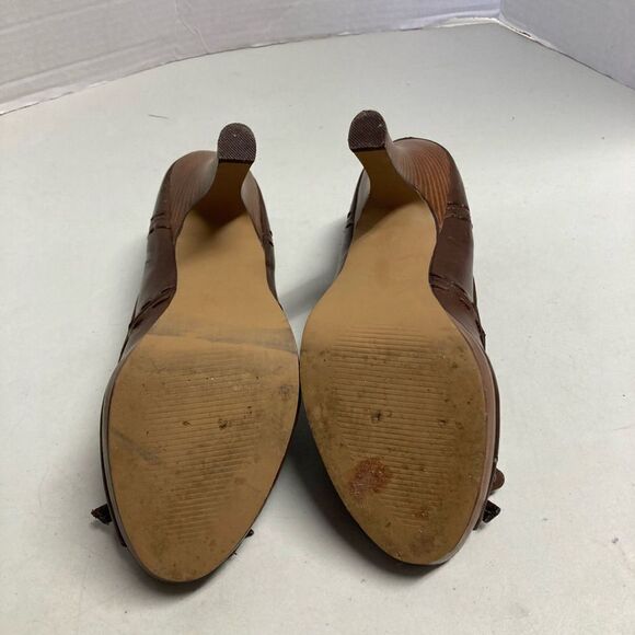 Y-NOT?‎ Women’s Angelina Peep Toe Heels Size 7.5 M - Picture 6 of 9